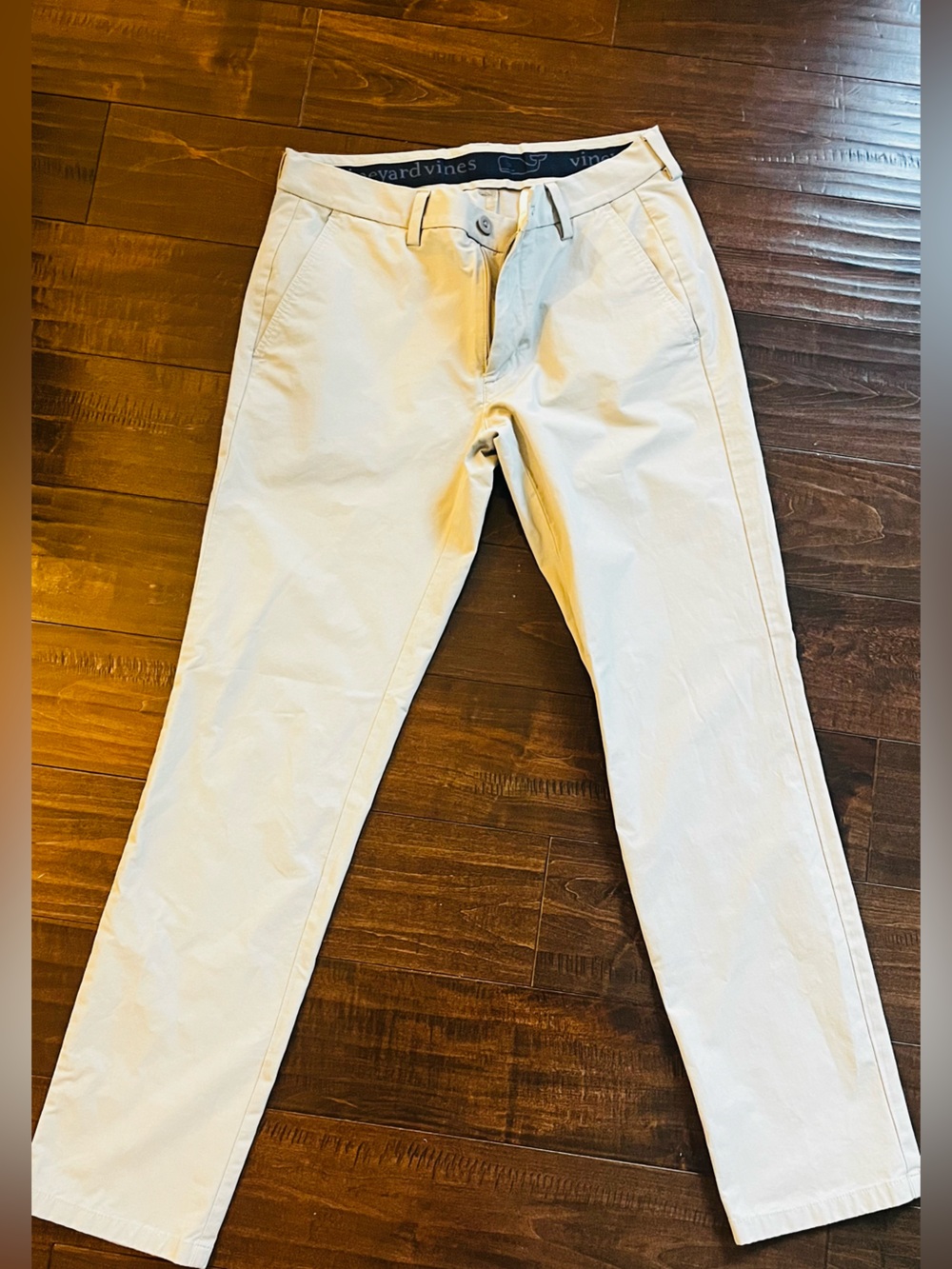 Vineyard Vines Men's Light Grey Performance Chinos